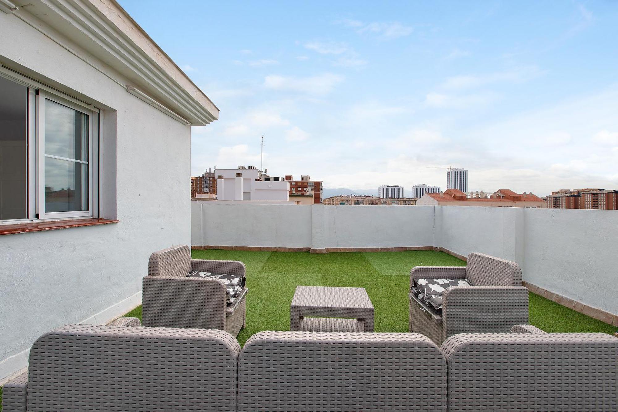 Atico Duplex En Malaga Lägenhet Exteriör bild